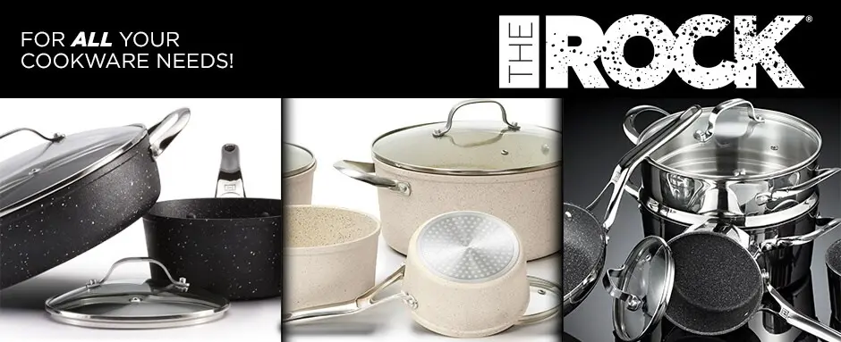 Starfrit The Rock Cookware Set, Nonstick