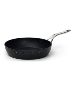 Starfrit 034458-002-0000 11 in. Aluminum Nonstick Deep Fry Pan with Lid