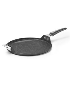 Starfrit 034458-002-0000 11 in. Aluminum Nonstick Deep Fry Pan with Lid