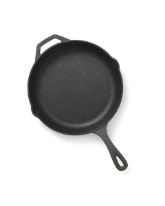 Starfrit 034458-002-0000 11 in. Aluminum Nonstick Deep Fry Pan with Lid