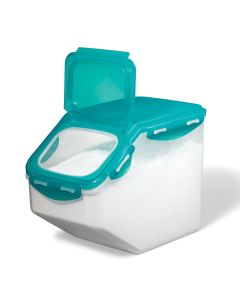 Lock & Lock 3.9L Classic Short Rectangular Food Container - Clear/Blue Lock  N Lock Special Design first choice