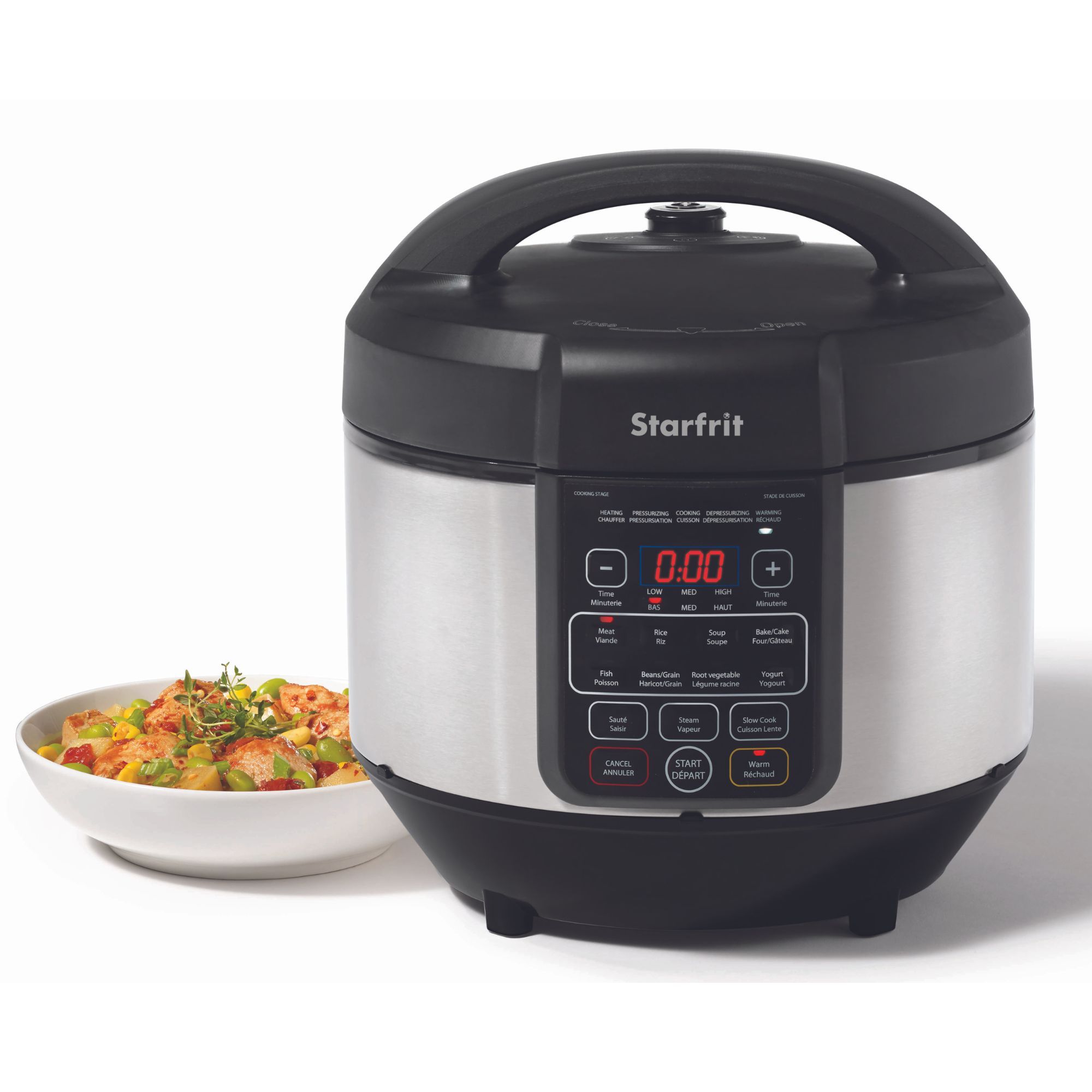 Starfrit Autocuiseur Électrique 8L / 8,5Qt