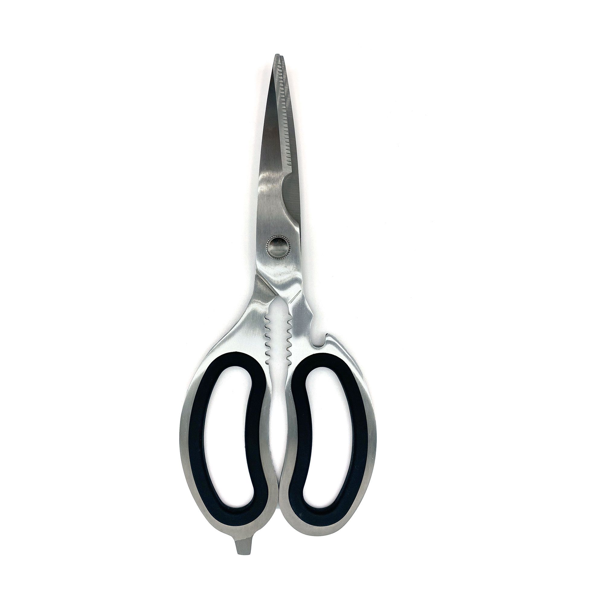 Chicago Cutlery Deluxe Multipurpose Stainless Steel Kitchen  Shears with Built-In Bottle Opener, For Left and Right Handed Users,  Resists Rust, Stains, and Pitting, Kitchen Scissors: Cutlery Sissors: Home  & Kitchen