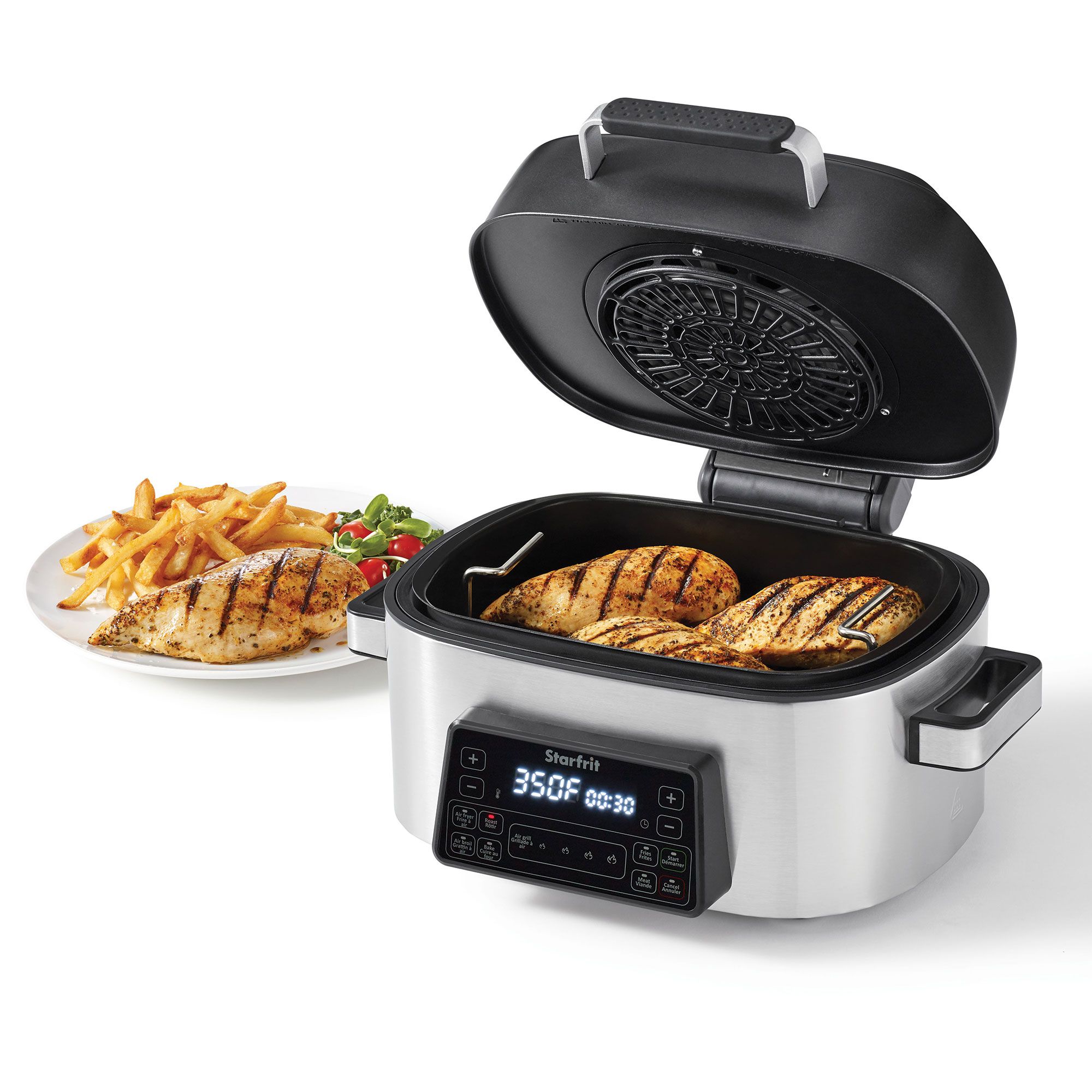 ZSTAR Air Fryer GZ01 7-in-1 4QT Smokeless Electric Air Grill US Plug