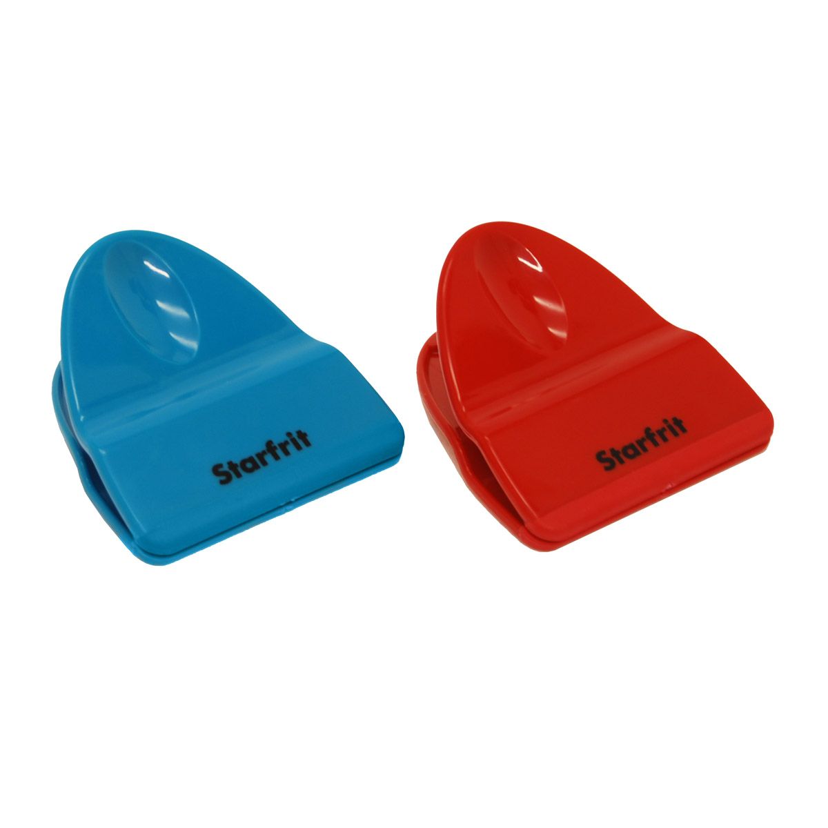  Fusionbrands, Set of 2 ClipCut Bag Cutter and Storage Clip,  Blue and Green : Everything Else