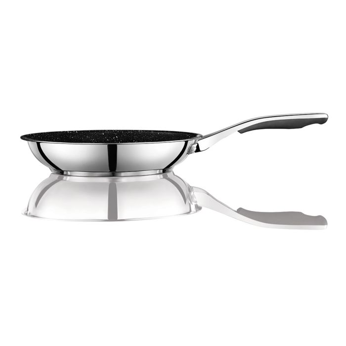 Starfrit The Rock Stainless Steel 9 5 24cm Fry Pan Starfrit