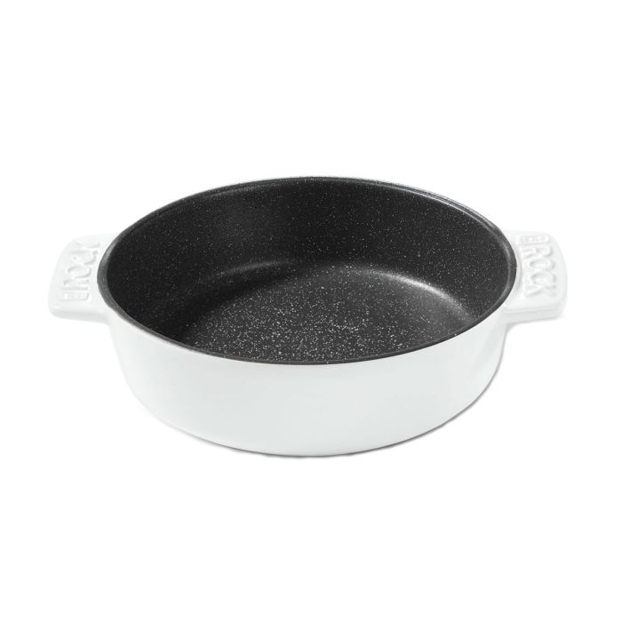 Plat de cuisson céramique demi-cercle