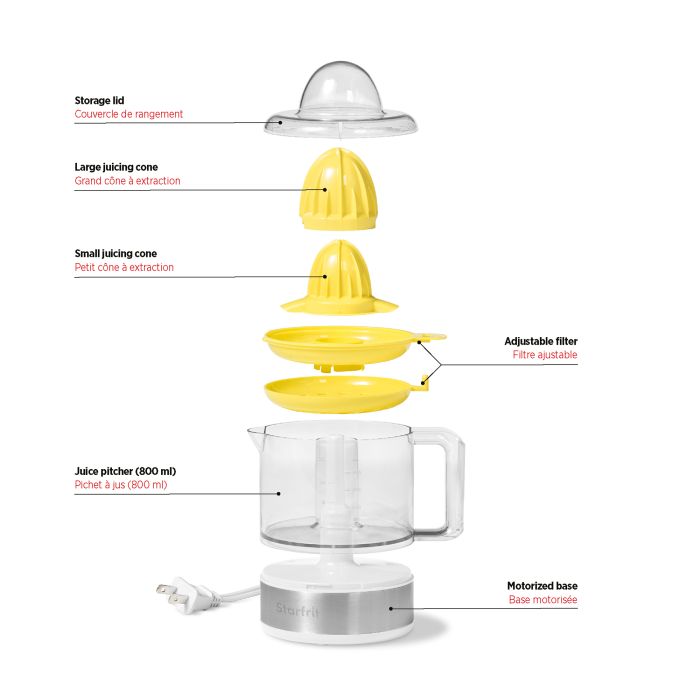 1 Presse-agrumes Électrique Portable, Préparez Du Jus Frais N