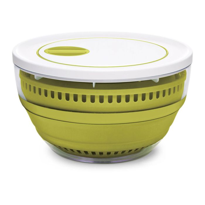 EMSA TURBOLINE Collapsible Salad Spinner with turbo button