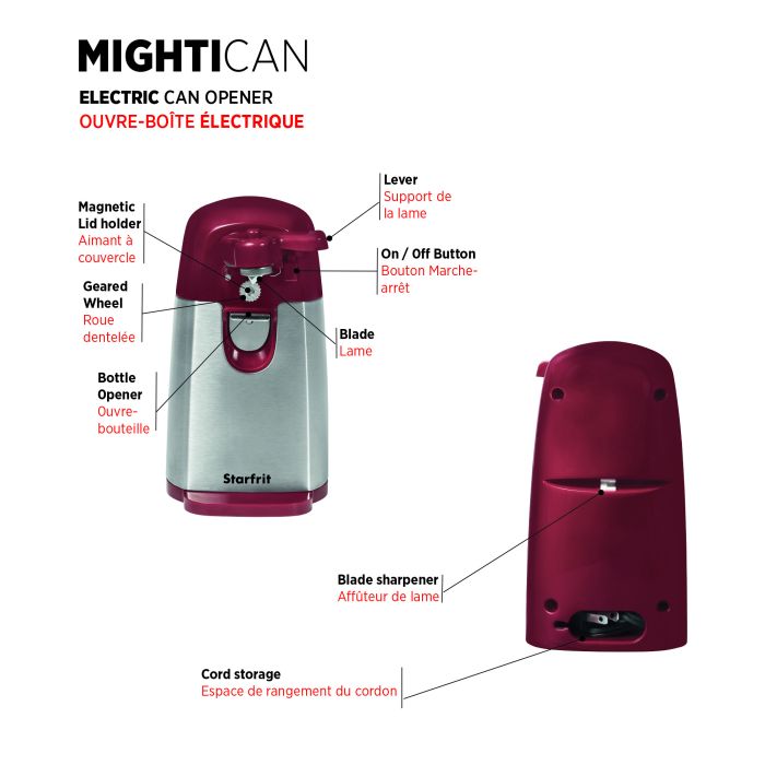 Ouvre-boîte électrique MIGHTICAN