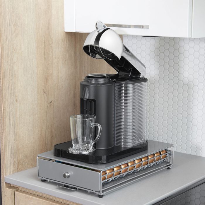 Tiroir de rangement pour dosettes de café pour Nespresso