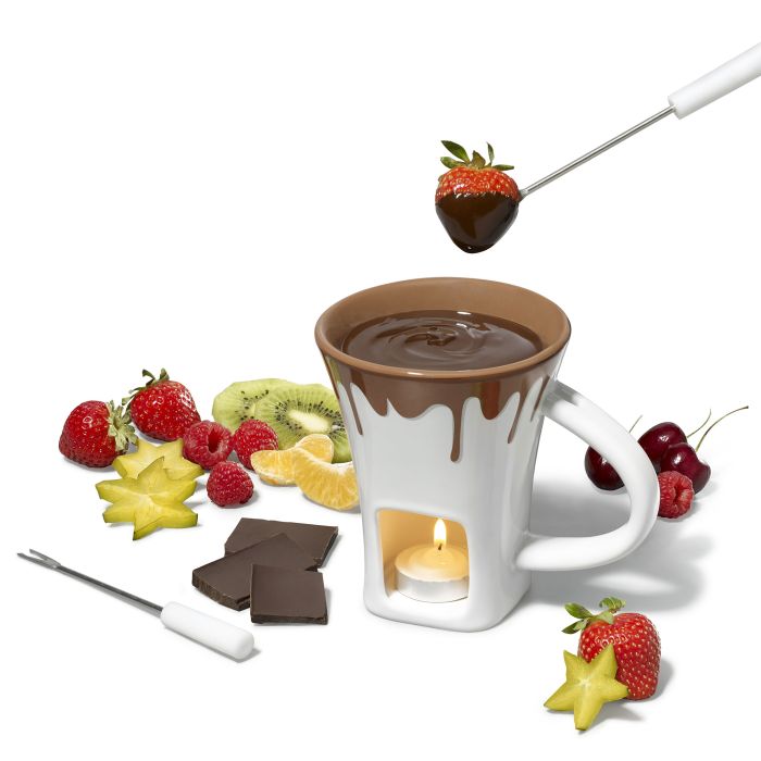 Gourmet BISTRO - Ensemble à fondue au chocolat pour 2 personnes