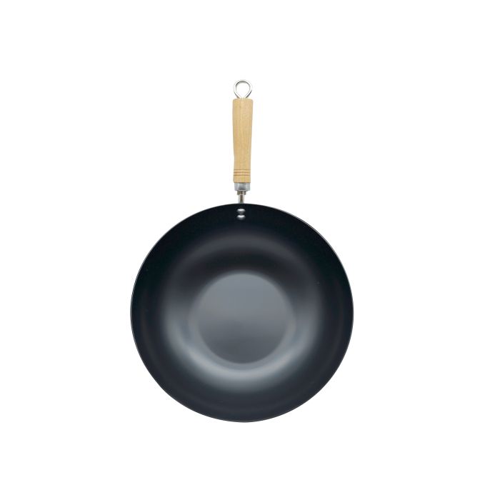 Set 28x6.0 cm poêles à frire et 28x8.0 cm wok, aluminium forgé, adapté à  l'induction, et 3 batteries de cuisine en nylon vita - Conforama