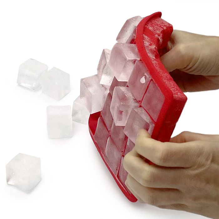 Moule à glaçons en silicone - 24 cubes