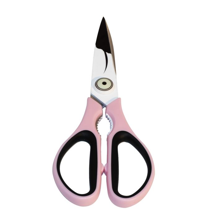 Gift Box Soft Grip Pink Flamingo Scissors Set - 3 Sizes - Handmade Fab