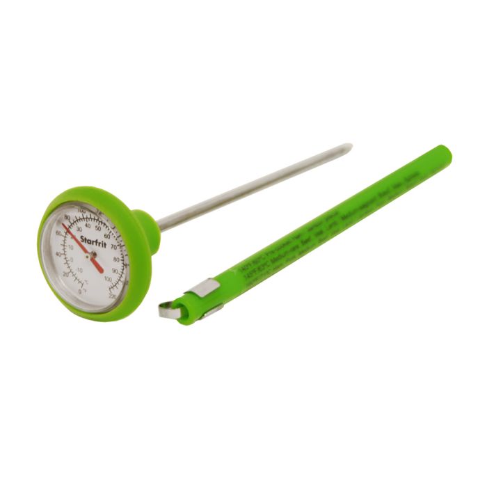 Starfrit Silicone Meat Thermometer, Red