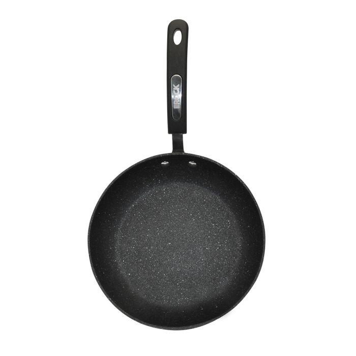 Starfrit The Rock ZERO 9.5 Ceramic Fry Pan, Black/Silver 