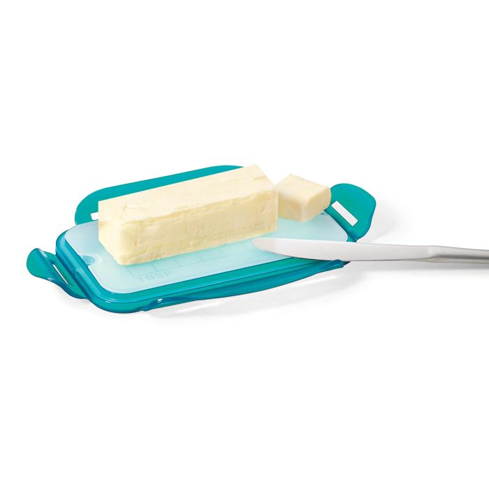 Beurrier Plastique Frigo avec Coupe-Beurre Et Fourchette /À Beurre pour B/âton De Beurre Standard De La C/ôte Est Et Ouest luckything Bo/îte /À Beurre Beurrier Plastique avec Couvercle