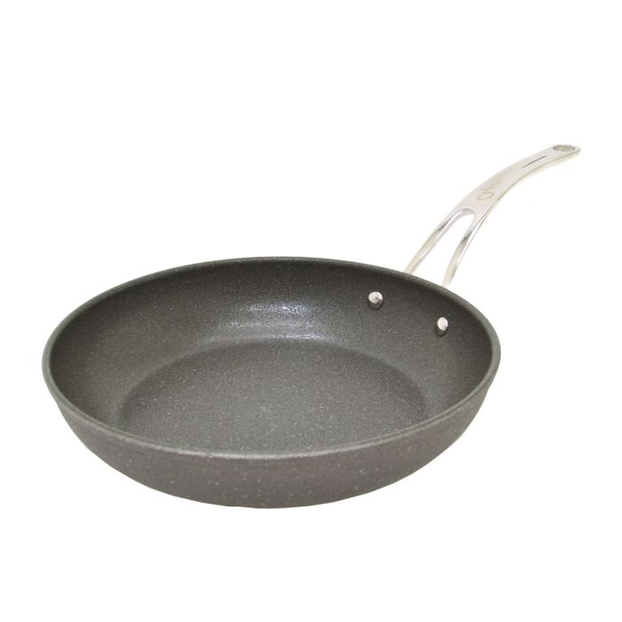 28/ cm black//grey Home Salt Peper Frying Pan with Non-Stick Coating Aluminium