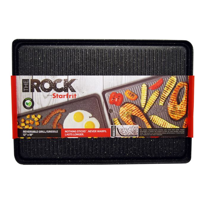 Have you guys ever used this useful The Rock reversible grill pan