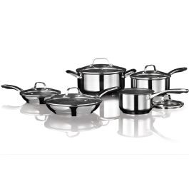 Starfrit The Rock Stainless Steel 10 Piece Set Starfrit Starfrit The Rock Stainless Steel 10 Piece Set Starfrit