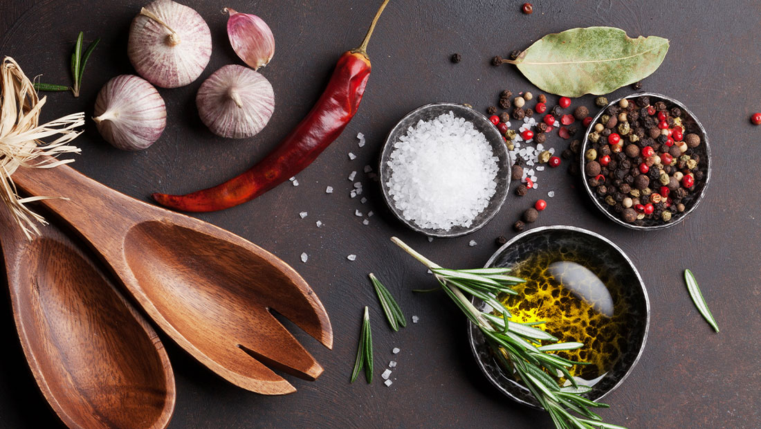 Essential Herbs, Spices and Sauces in the Kitchen