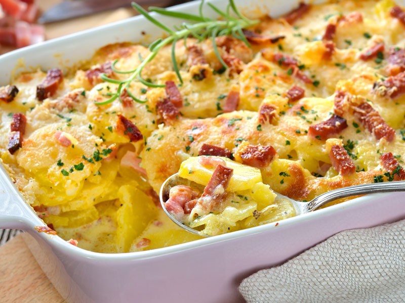 Ham And Potato Casserole