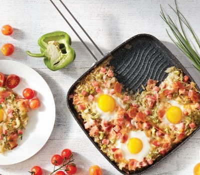 Breakfast - Egg and Ham Casserole