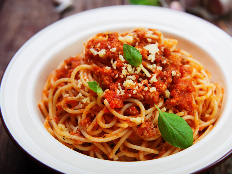 spaghetti meat sauce